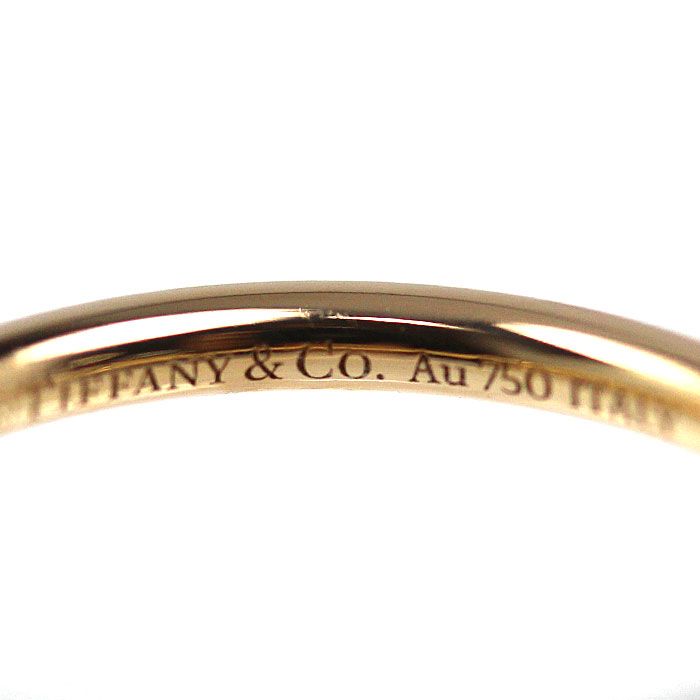 Tiffany & Co 18K Pink Gold Knot Ring