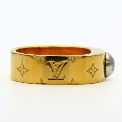 Louis Vuitton Ring Sling Bag Nanogram S Metal Gold Silver Plated
