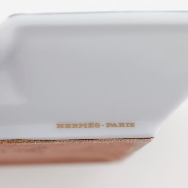 Hermes Ashtray Sailing Pottery Green _