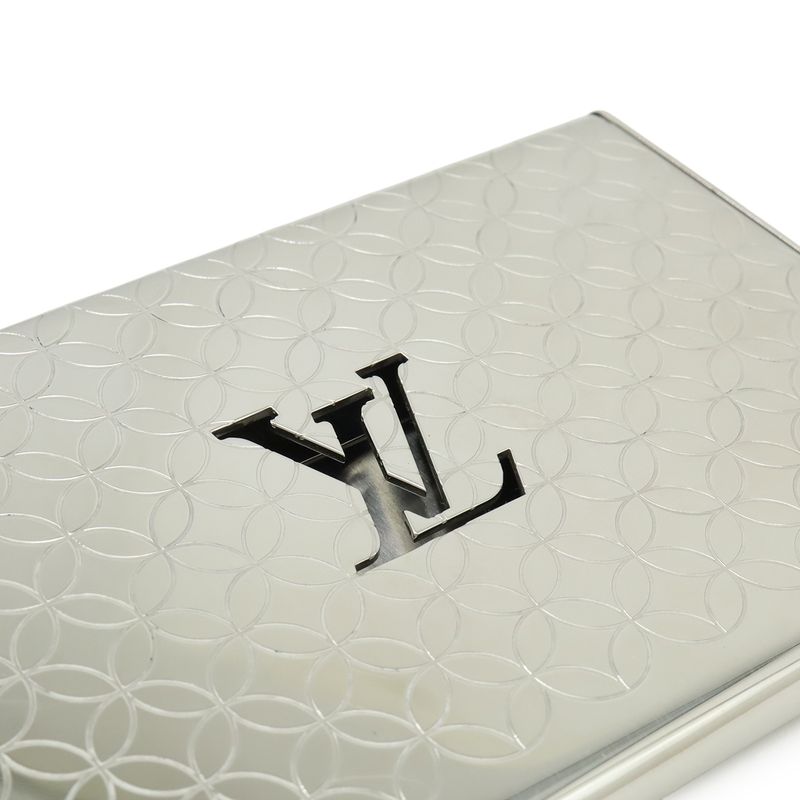 Louis Vuitton Card Holder Case Business Metal