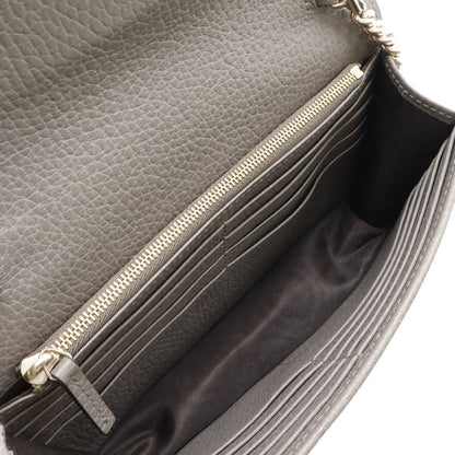 Gucci Interlocking Logo Chain Wallet Shoulder Bag 2-Way Clutch