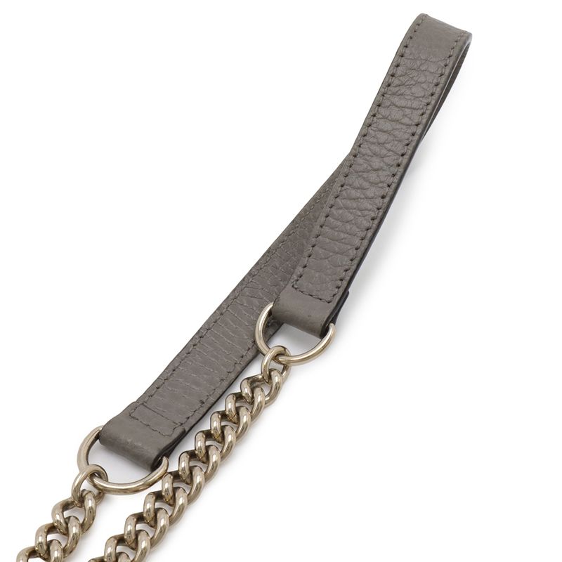 Gucci Interlocking Logo Chain Wallet Shoulder Bag 2-Way Clutch