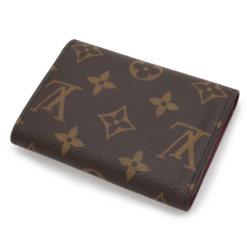 Louis Vuitton Monogram Porte Monnaie Rosalie Coin Purse Fuchsia Pink