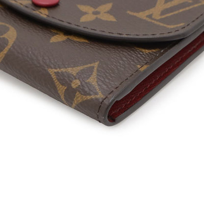Louis Vuitton Monogram Porte Monnaie Rosalie Coin Purse Fuchsia Pink