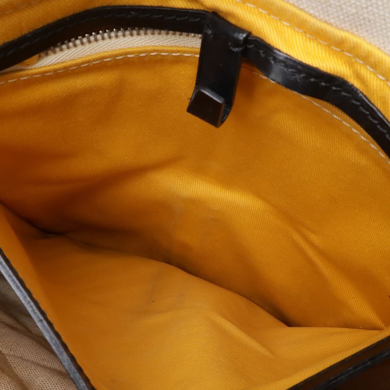 Goyard Alpine Backpack MM Sac Leather Black Brown White