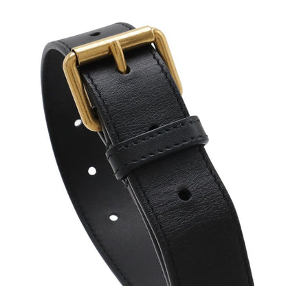 Gucci GG Marmont Belt Bag Waist Pouch Quilted Leather Black
