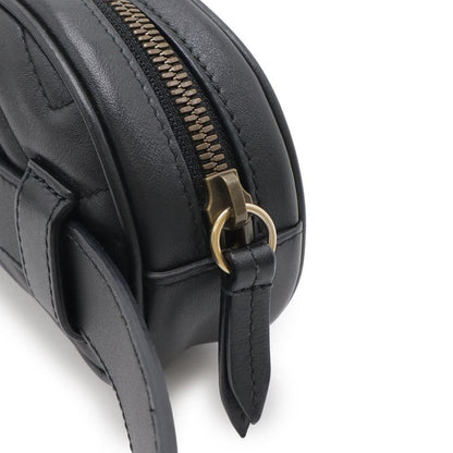 Gucci GG Marmont Belt Bag Waist Pouch Quilted Leather Black