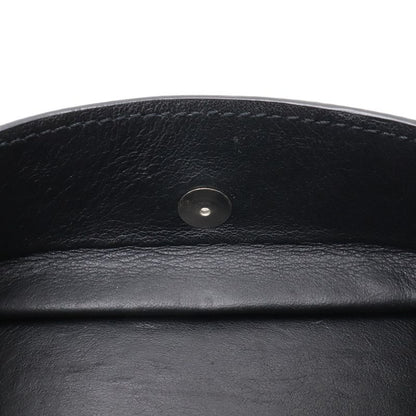 Louis Vuitton Taiga Coin Purse Square Leather Ardoise Black