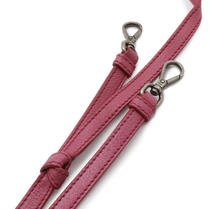 Prada Shoulder Bag 2-Way Clutch Pouch Studded Nylon Fuxia