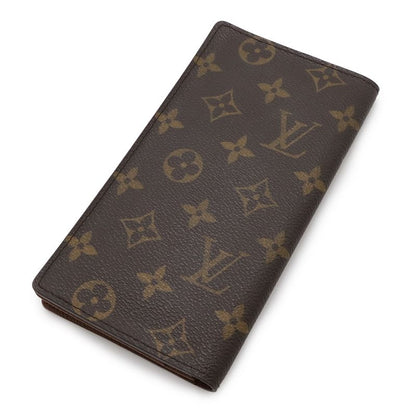 Louis Vuitton Monogram Card Holder Credit Circle Long Bill Bifold Wallet