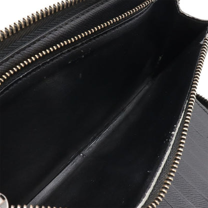 Louis Vuitton Monogram Eclipse Zippy Wallet Vertical Zip Around Black Gray