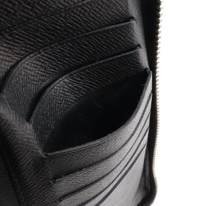 Louis Vuitton Damier Graphite Zippy Wallet Vertical Zip Around Black Gray