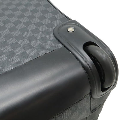 Louis Vuitton Damier Graphite Pilot Case Travel Bag Trolley Black Gray