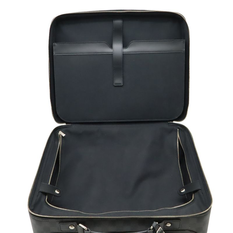 Louis Vuitton Damier Graphite Pilot Case Travel Bag Trolley Black Gray