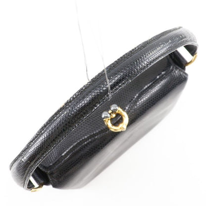 Gucci Vintage Embossed Leather Handbag