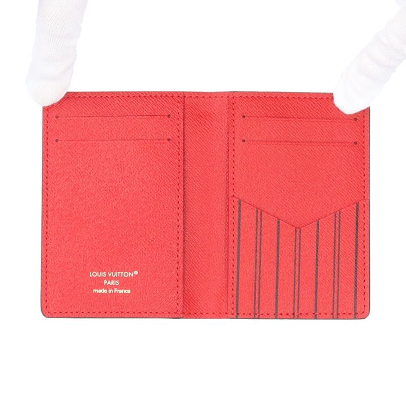 Louis Vuitton Organizer de Poche Monogram Card Case Canvas Brown Rujusari
