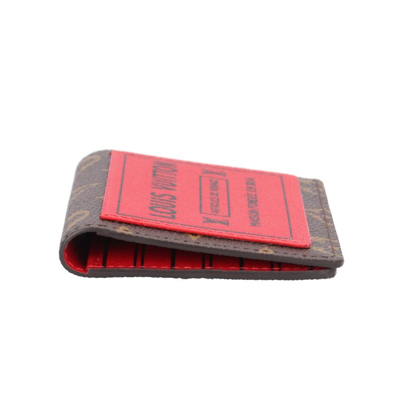 Louis Vuitton Organizer de Poche Monogram Card Case Canvas Brown Rujusari