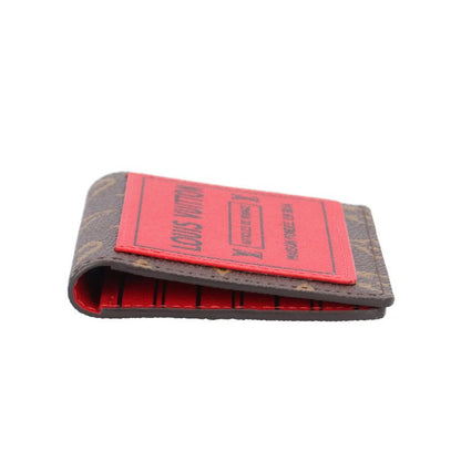 Louis Vuitton Organizer de Poche Monogram Card Case Canvas Brown Rujusari