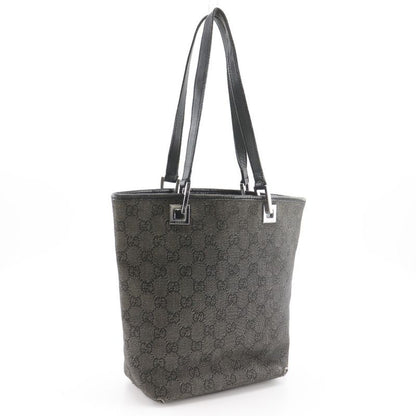 Gucci GG Denim Black Tote