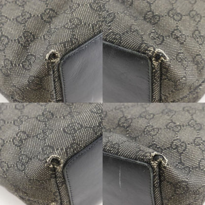 Gucci GG Denim Black Tote