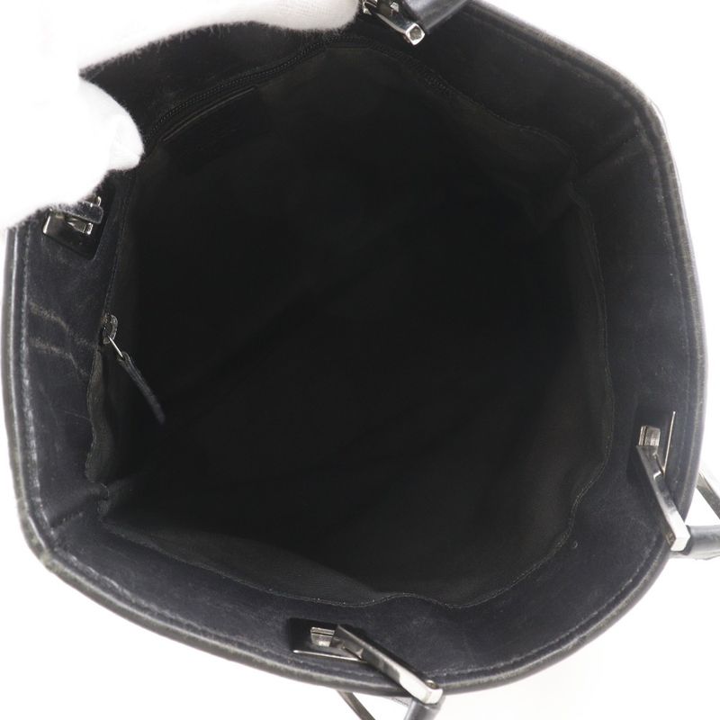 Gucci GG Denim Black Tote