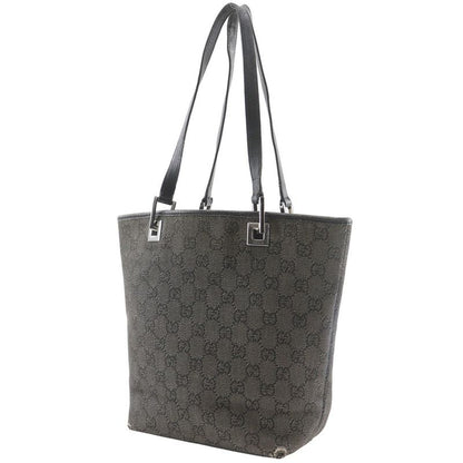 Gucci GG Denim Black Tote