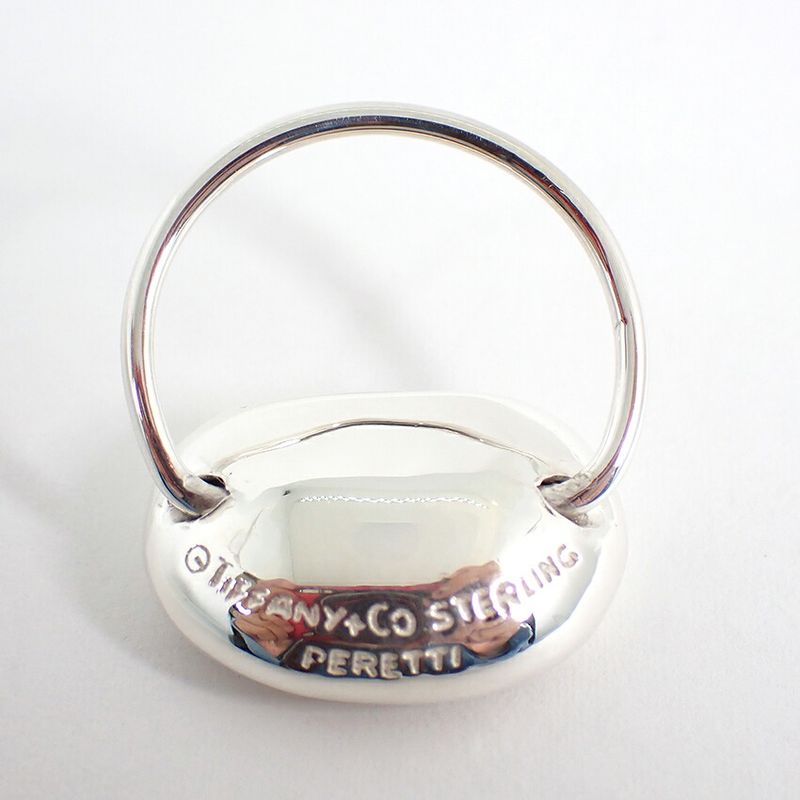 Tiffany & Co Vintage 925 Bean Large Ring