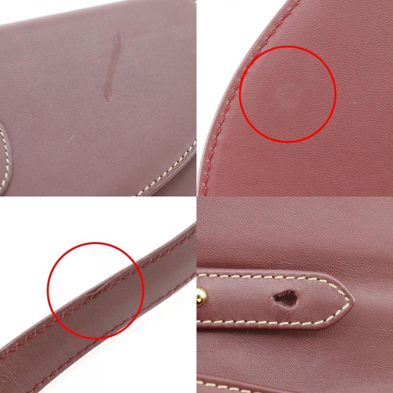 Cartier Must Shoulder Bag Bordeaux