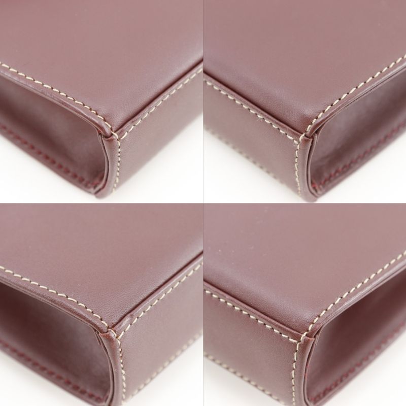 Cartier Must Shoulder Bag Bordeaux
