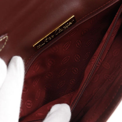 Cartier Must Shoulder Bag Bordeaux