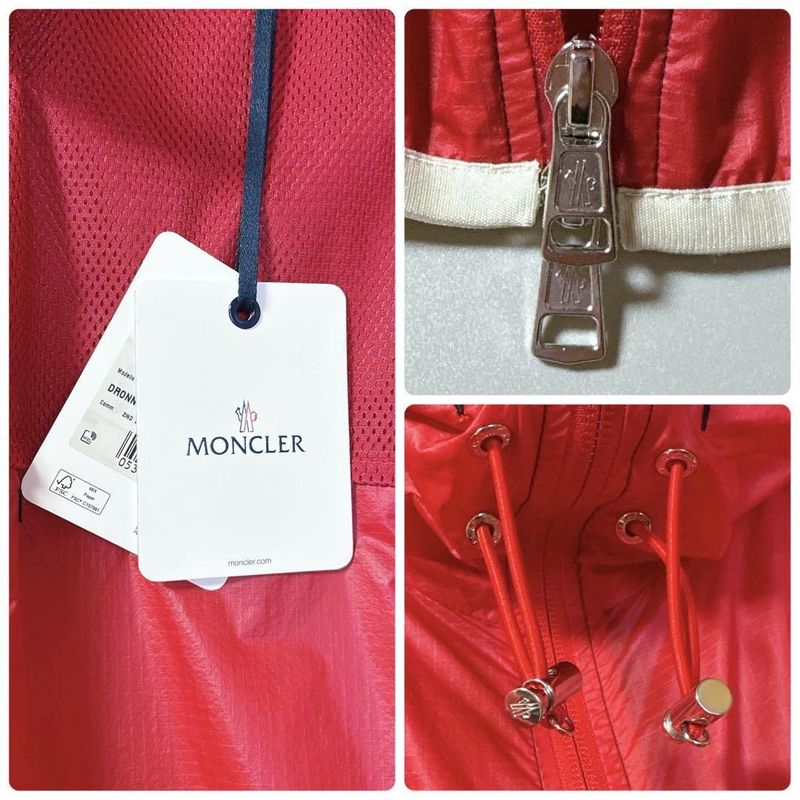 Moncler Dronne Nylon Jacket 0 Red