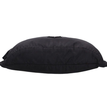 Prada Triangle Logo Plain Nylon Waist Bag