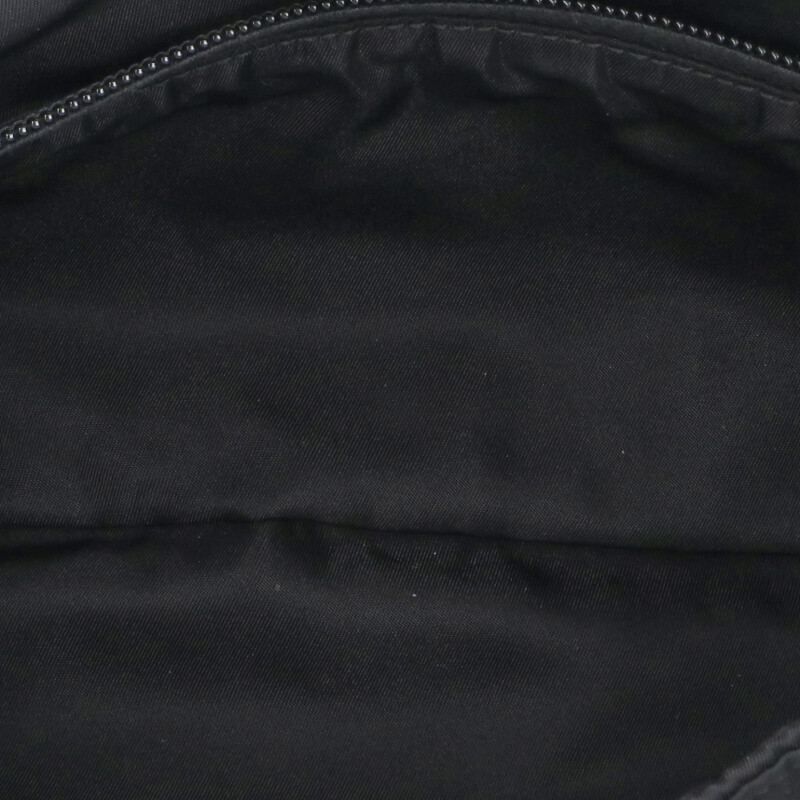 Prada Triangle Logo Plain Nylon Waist Bag