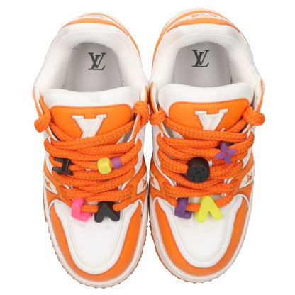Louis Vuitton LV Trainer Maxi Sneaker Orange X White