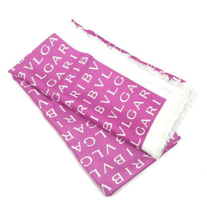 Bvlgari Shawl Silk Pink