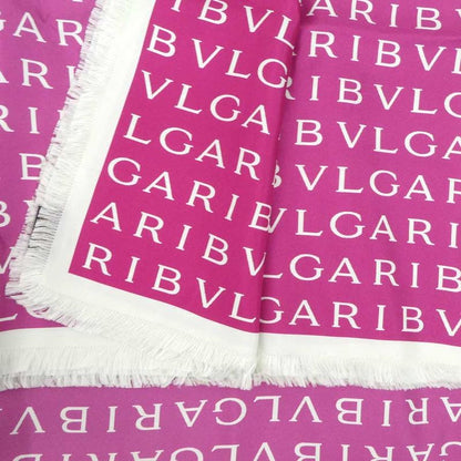 Bvlgari Shawl Silk Pink
