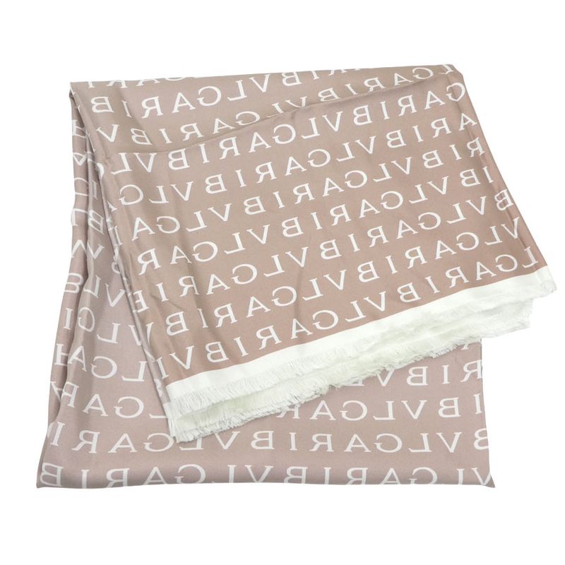 Bvlgari Shawl Silk Pink