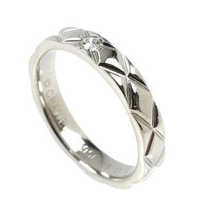Chanel Quilted Diamond Ring 48