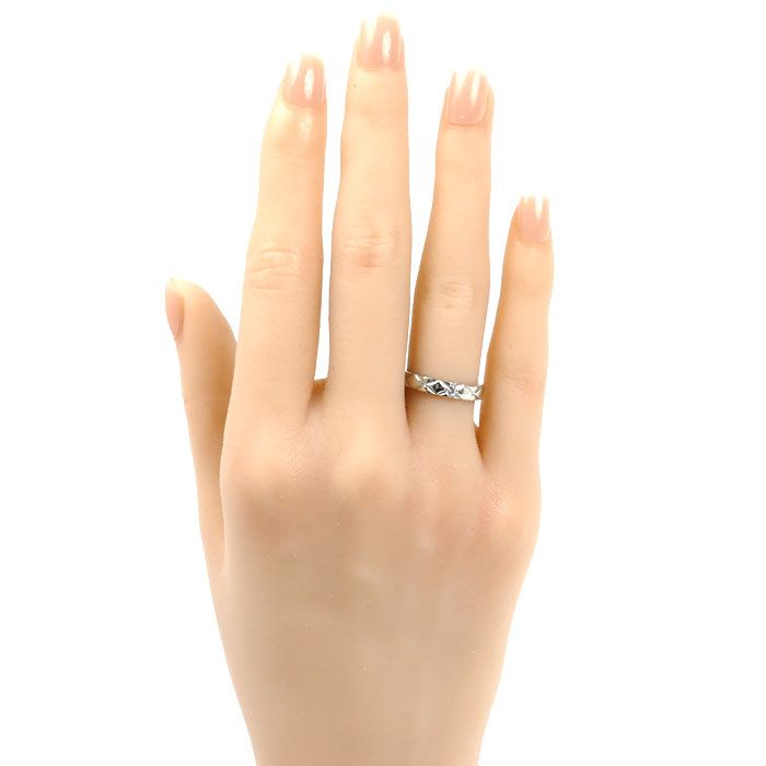 Chanel Quilted Diamond Ring 48