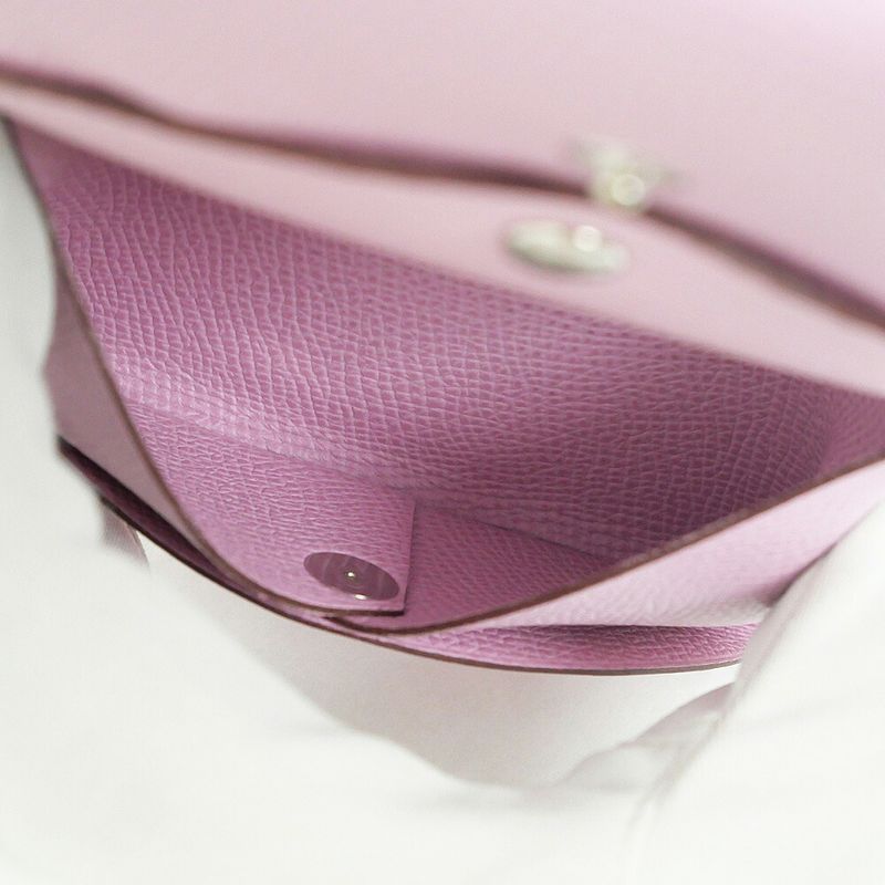 Hermes Calvi Duo Mauve Sylvestre Epsom