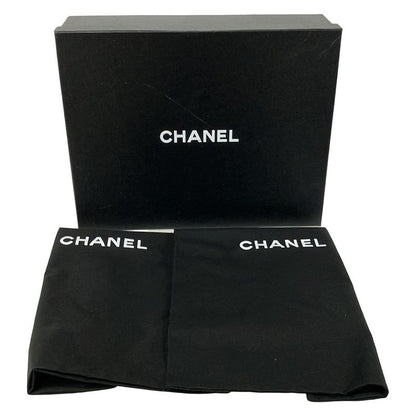 Chanel Short Boots 36 Dark Brown Leather Mouton