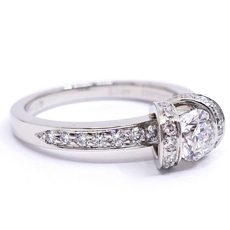 Tiffany & Co Ribbon Ring Diamond