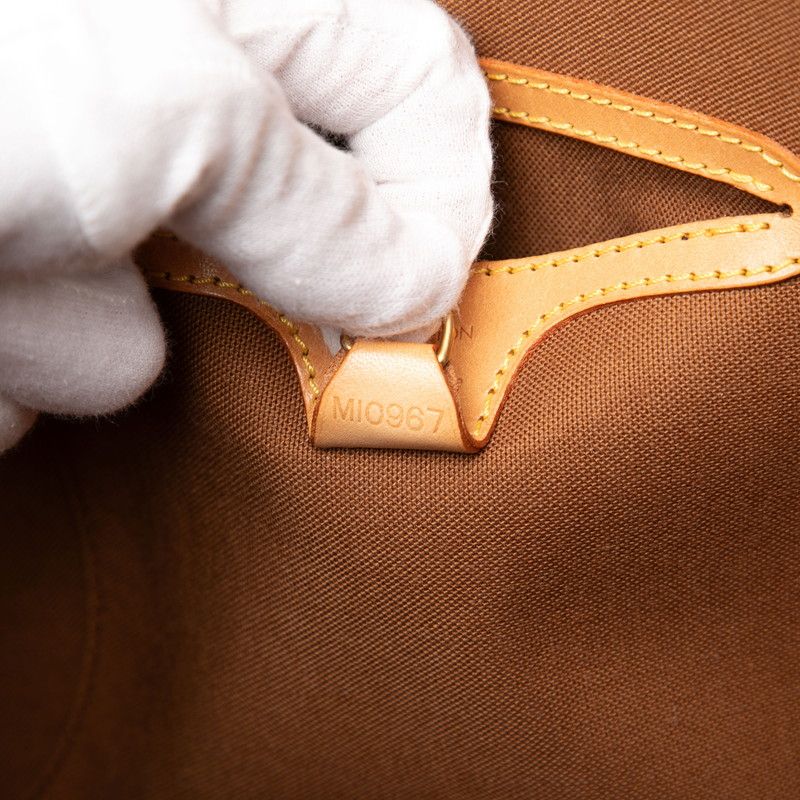 Louis Vuitton Monogram Ellipse MM Brown Leather
