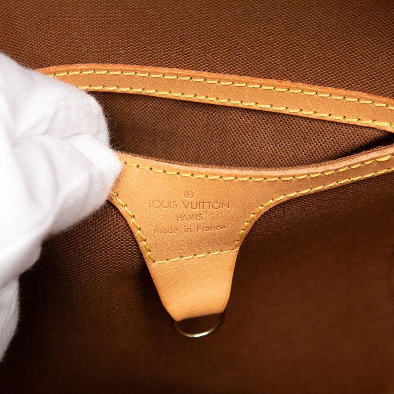 Louis Vuitton Monogram Ellipse MM Brown Leather