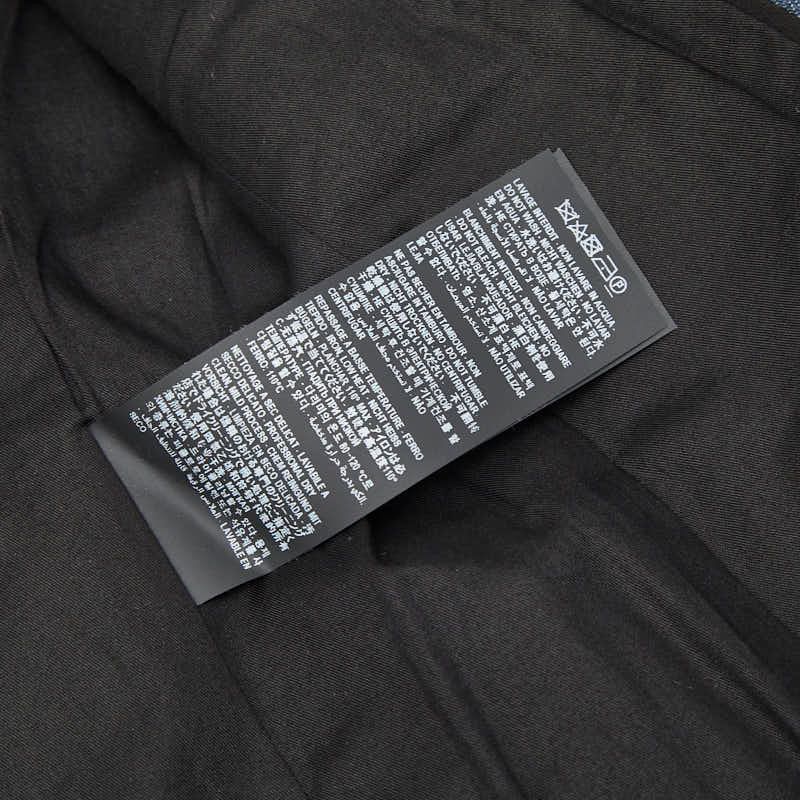 Saint Laurent Denim Jacket Pants Set Blue Black