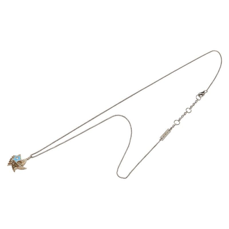 Bottega Veneta Star Silver Light Blue Enamel Silver - Light Blue