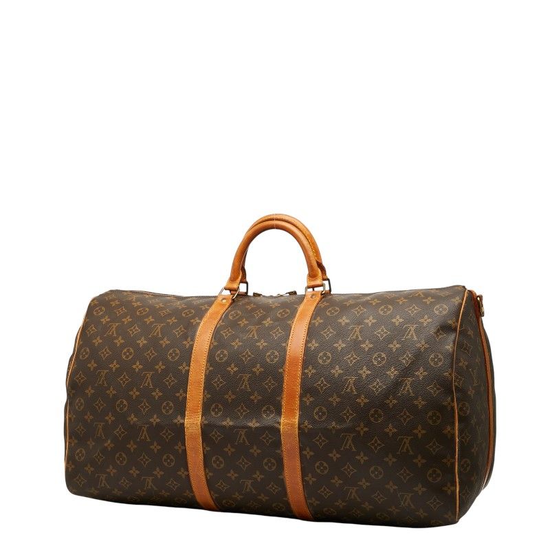 Louis Vuitton Monogram Keepall Bandouliere 60 Boston Bag 2-Way