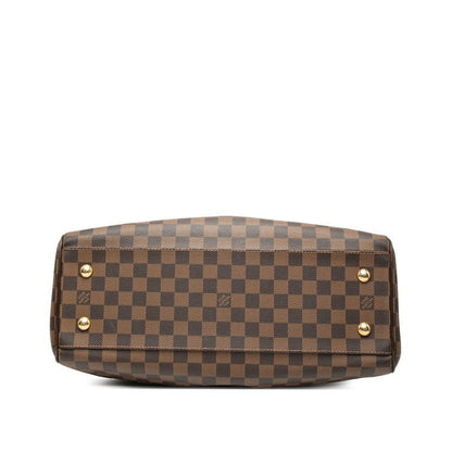 Louis Vuitton Damier Trevi GM 2-Way Shoulder Bag Brown