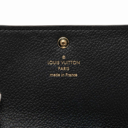 Louis Vuitton Monogram Empreinte Amberop Carte de Visit Card Case Noir Black