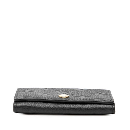 Louis Vuitton Monogram Empreinte Amberop Carte de Visit Card Case Noir Black